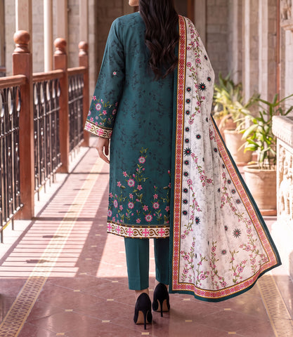 Saya Premium Print Lawn Unstitched 3-Piece 07B