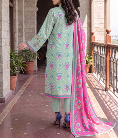 Saya Premium Print Lawn Unstitched 3-Piece P02A