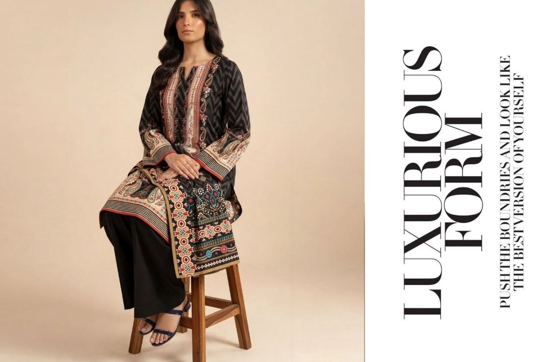 Set of Alkaram Studio Printed Khaddar 3pc