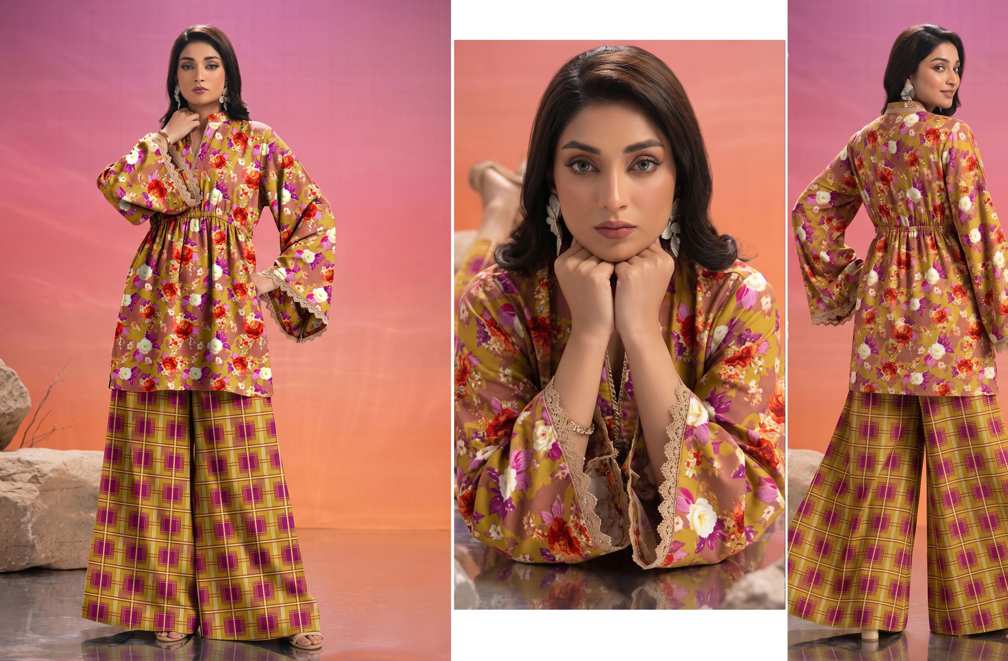 set of bareeze linen 2pc