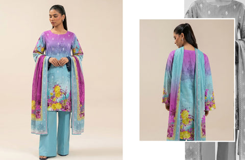 Set of Beechtree Print Lawn 3PC V-628