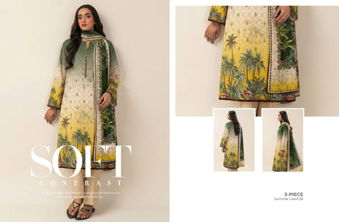 Set of Beechtree Print Lawn 3PC V-628