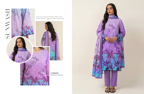 Set of Beechtree Print Lawn 3PC V-628