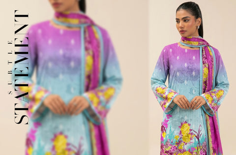 Set of Beechtree Print Lawn 3PC V-628
