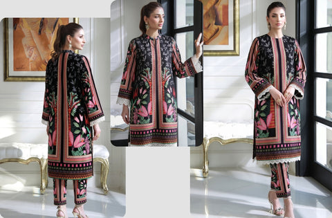 Set of Coco Print Lawn 2Pc