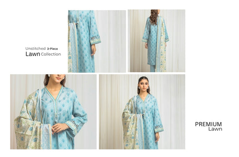 Set of Edenrobe Print Lawn 3PC