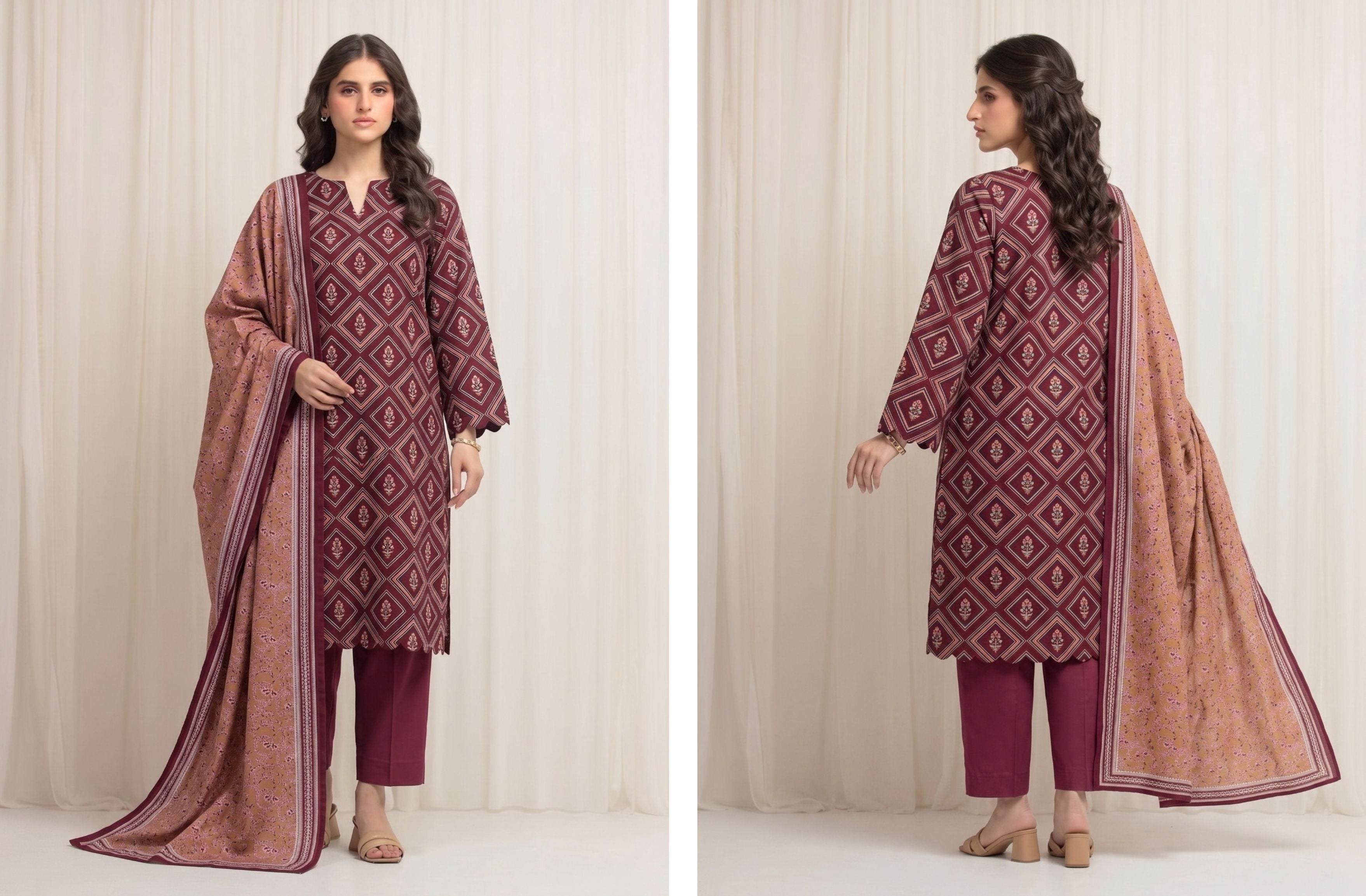 set of edenrobe linen 3pc