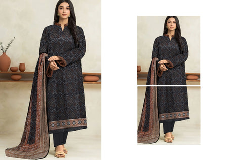 Set of Edenrobe Printed Lawn 3PC