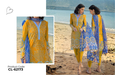 Set of Gul Ahmed Print Lawn V-625