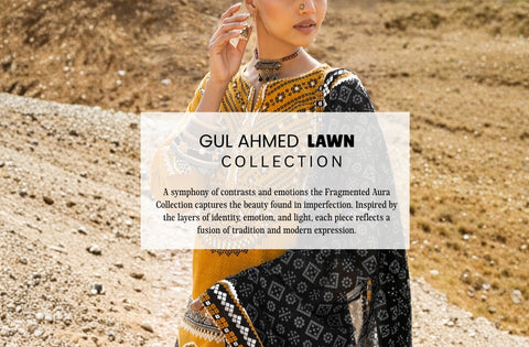 Set of Gul Ahmed Print Lawn V-625