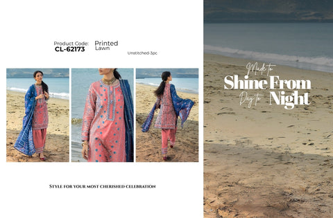 Set of Gul Ahmed Print Lawn V-625