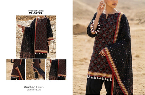 Set of Gul Ahmed Print Lawn V-625
