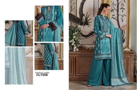 Set of Gul Ahmed Printed Lawn 3PC V-573