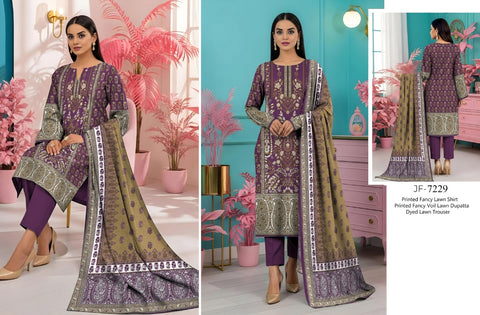 Set of Jofa Print Lawn 3PC