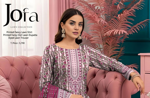 Set of Jofa Print Lawn 3PC