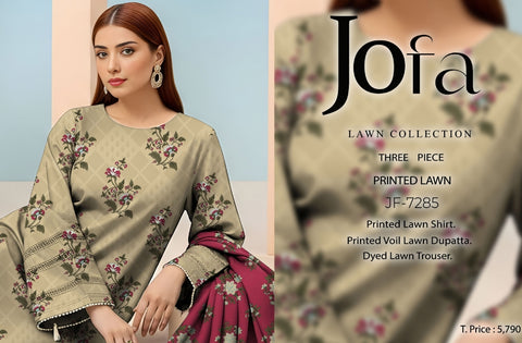 Set of Jofa Print Lawn 3Pc