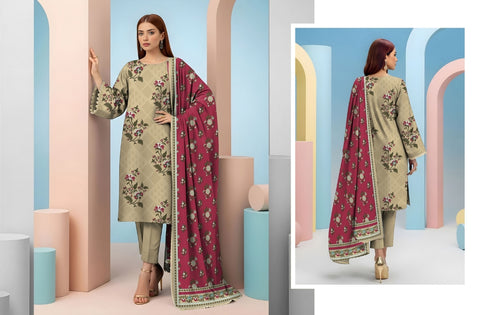 Set of Jofa Print Lawn 3Pc