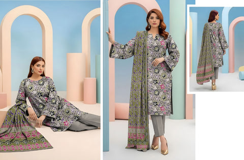 Set of Jofa Print Lawn 3Pc