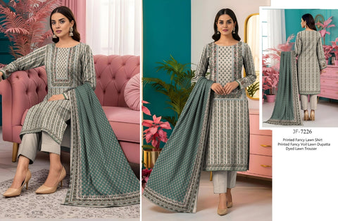 Set of Jofa Print Lawn 3PC