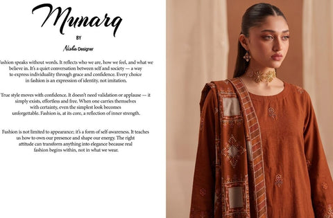Set of Munarq by Nisha Designer V-2636