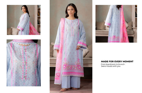Set of Nishat Print Lawn V-623
