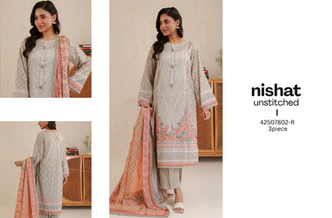 Set of Nishat Print Lawn V-623
