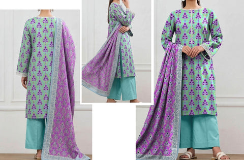 Set of Orient Printed Lawn 3PC