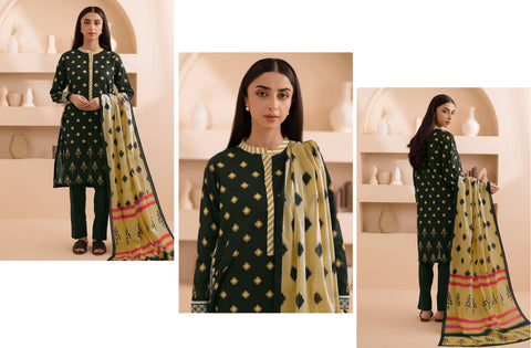 set of printed zellbury linen 3pc