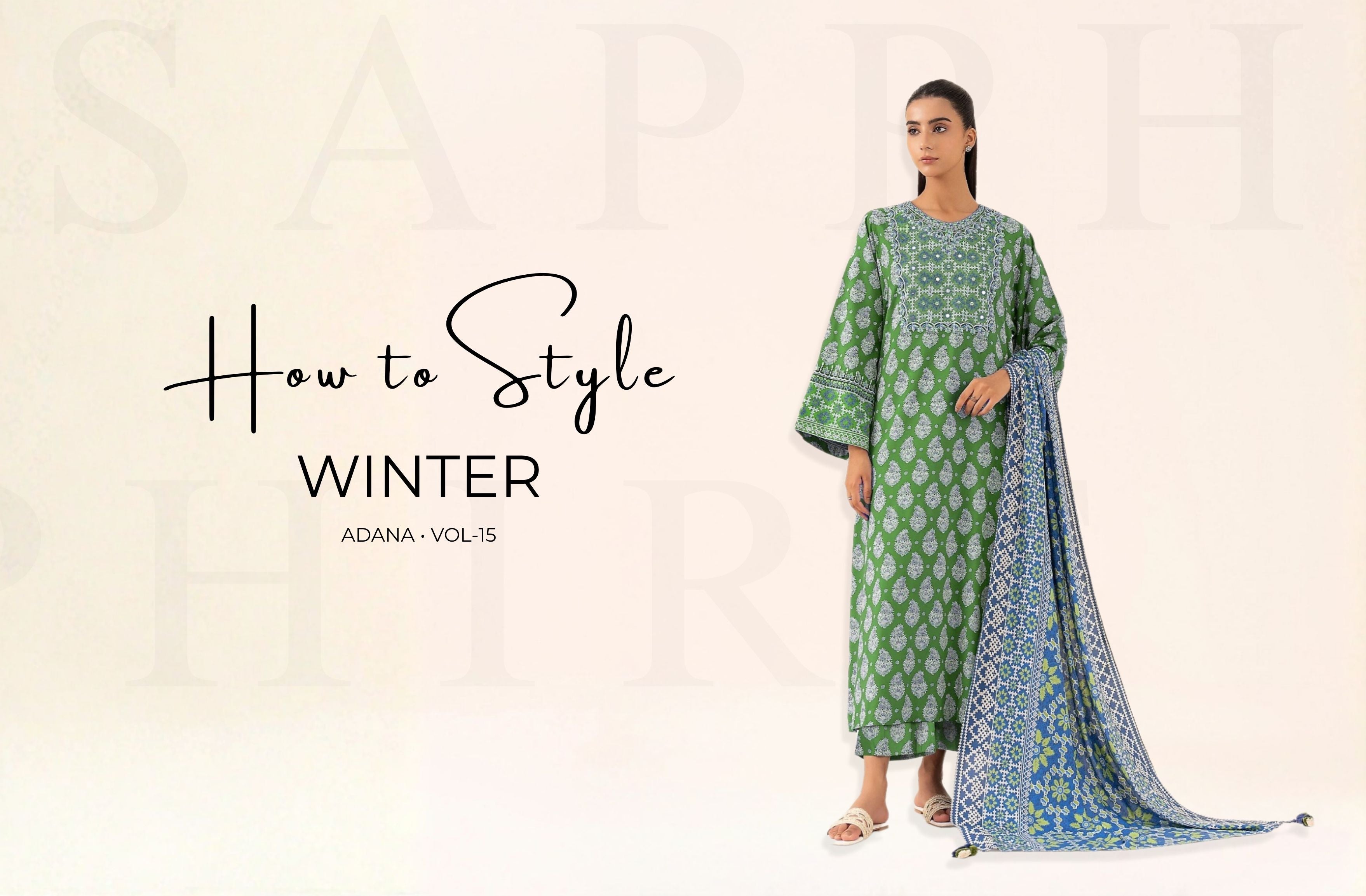 set of sapphire linen 3pc