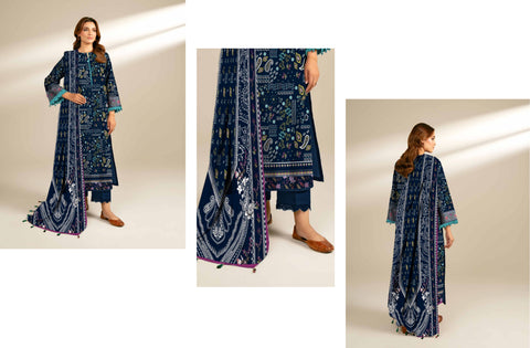 set of sapphire linen 3pc