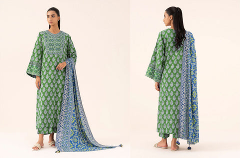 set of sapphire linen 3pc