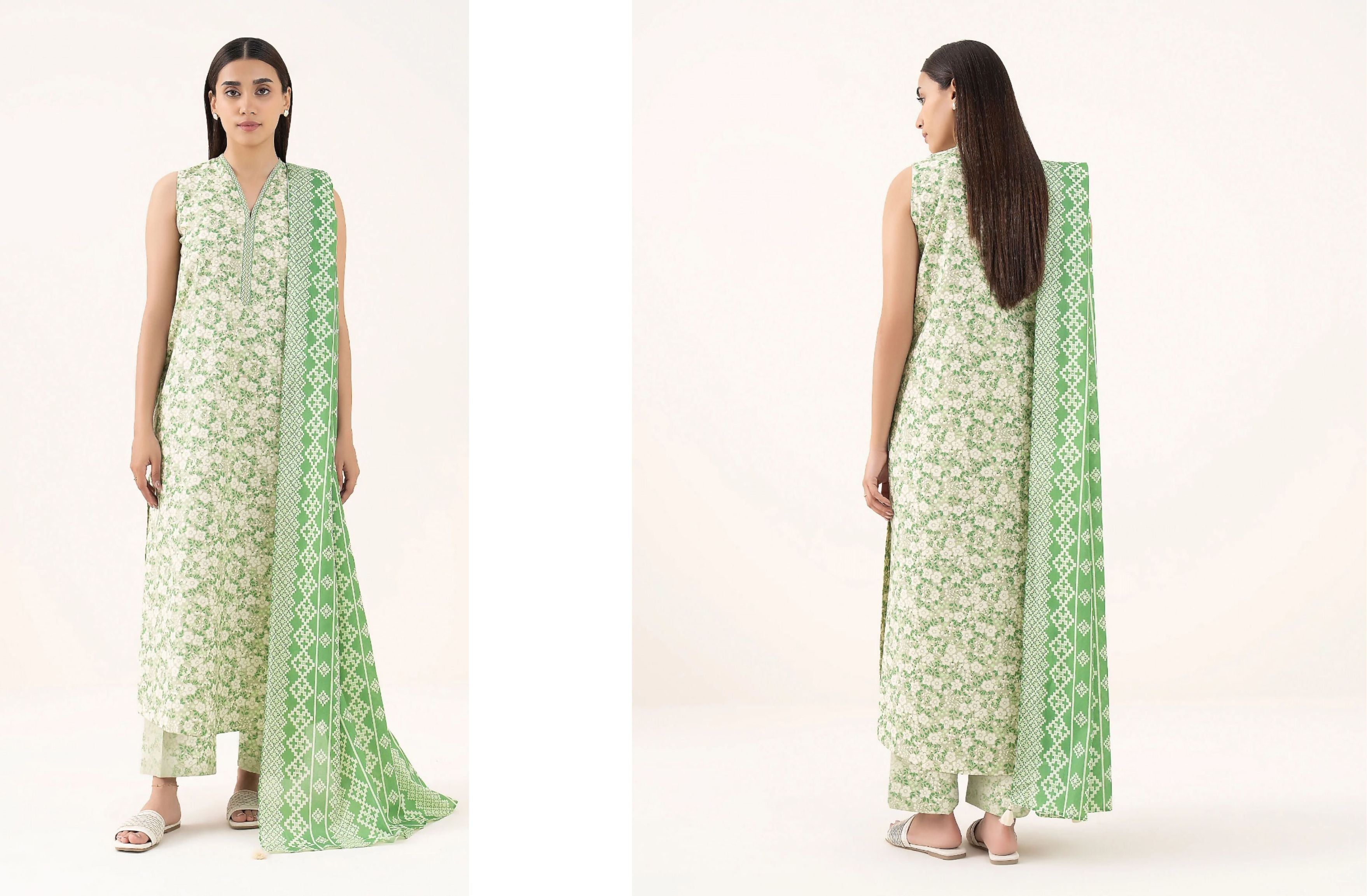 set of sapphire linen 3pc