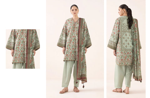 set of sapphire linen 3pc