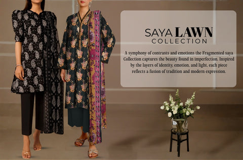 Set of Saya Printed Lawn 3PC