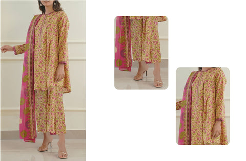 Set of Saya Printed Lawn 3PC 01