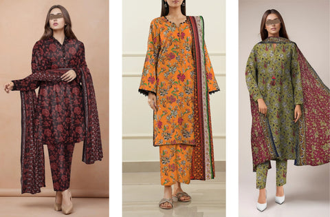 Set of Saya Printed Lawn 3PC 01