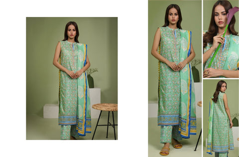 Set of Zellbury Printed Lawn 3PC