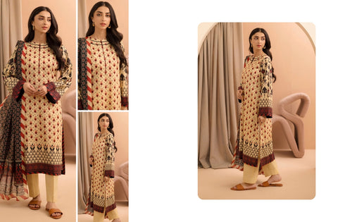 Set of Zellbury Printed Lawn 3PC