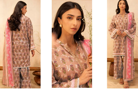 Set of Zellbury Printed Lawn 3PC