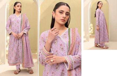 Set of Zellbury Printed Lawn 3PC