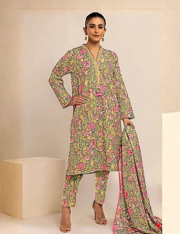 Taana Baana Printed Viscose 3-Pc TB-4304