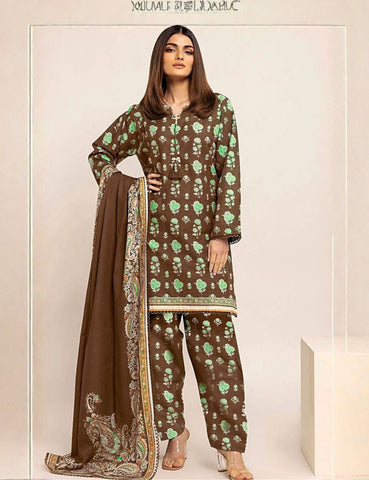Taana Baana Printed Viscose 3-Pc TB-4303