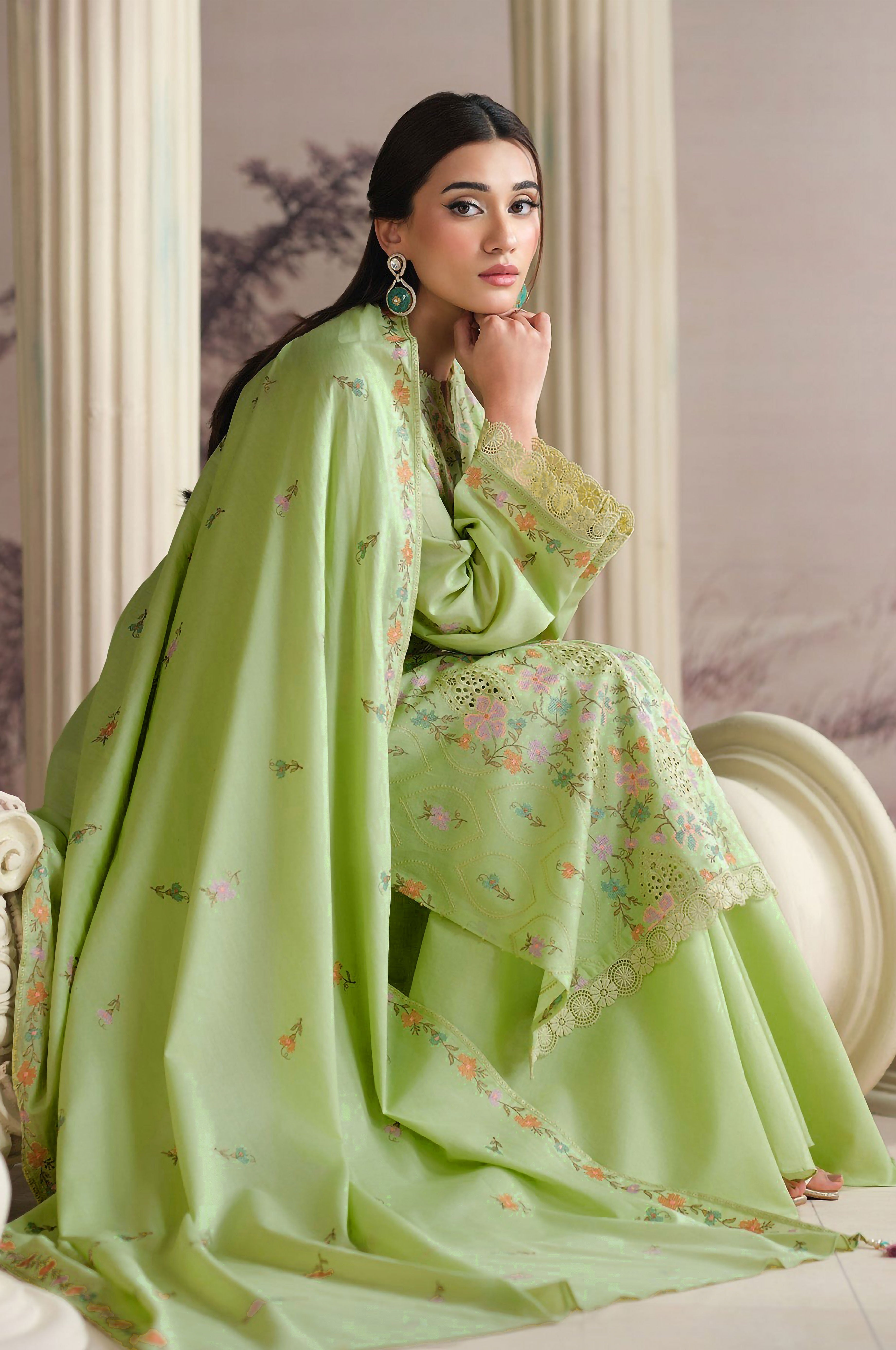 unstitched festive zarmeen emaan 903