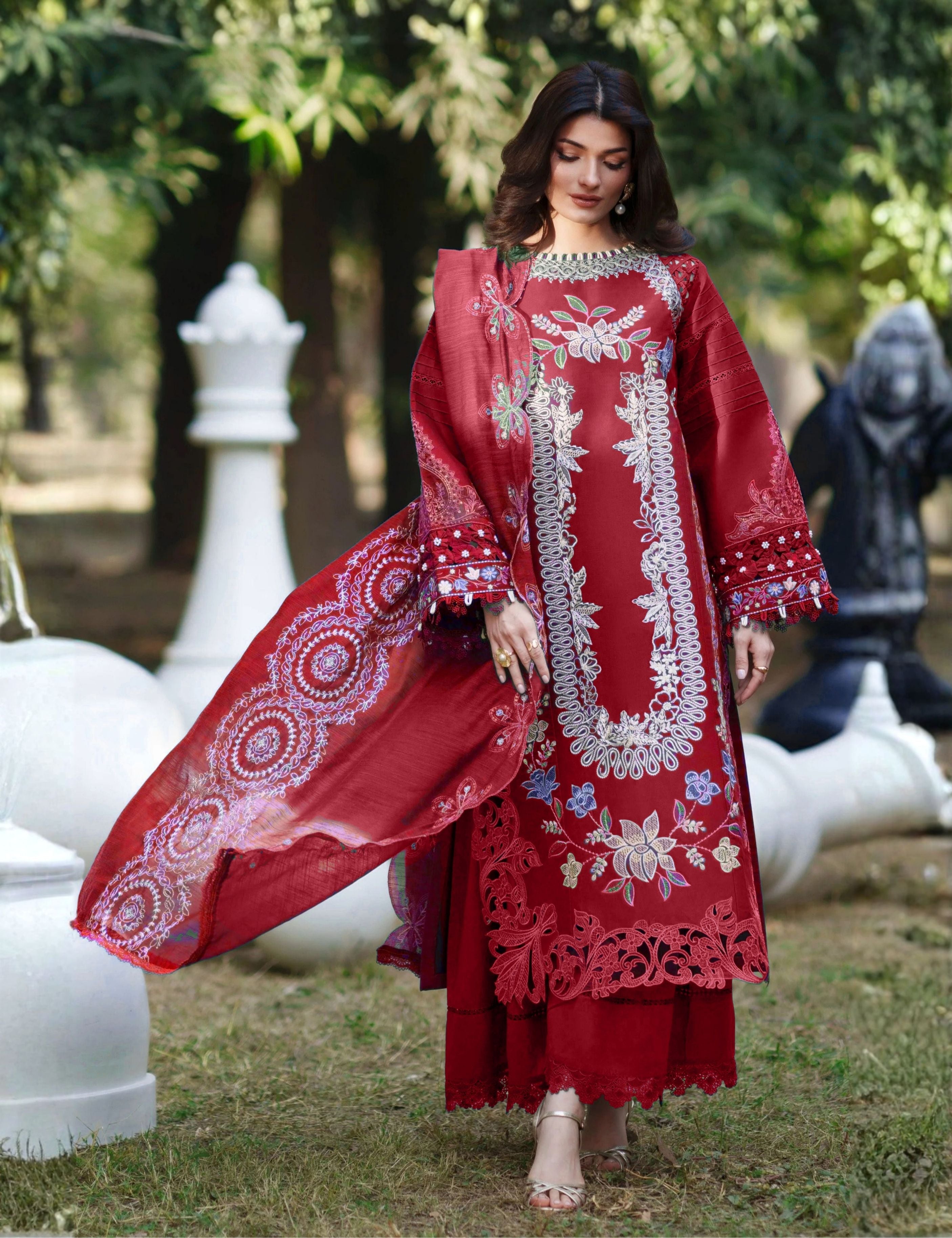 Zarmeen Emaan Premium Viscose Suit ZE-1939