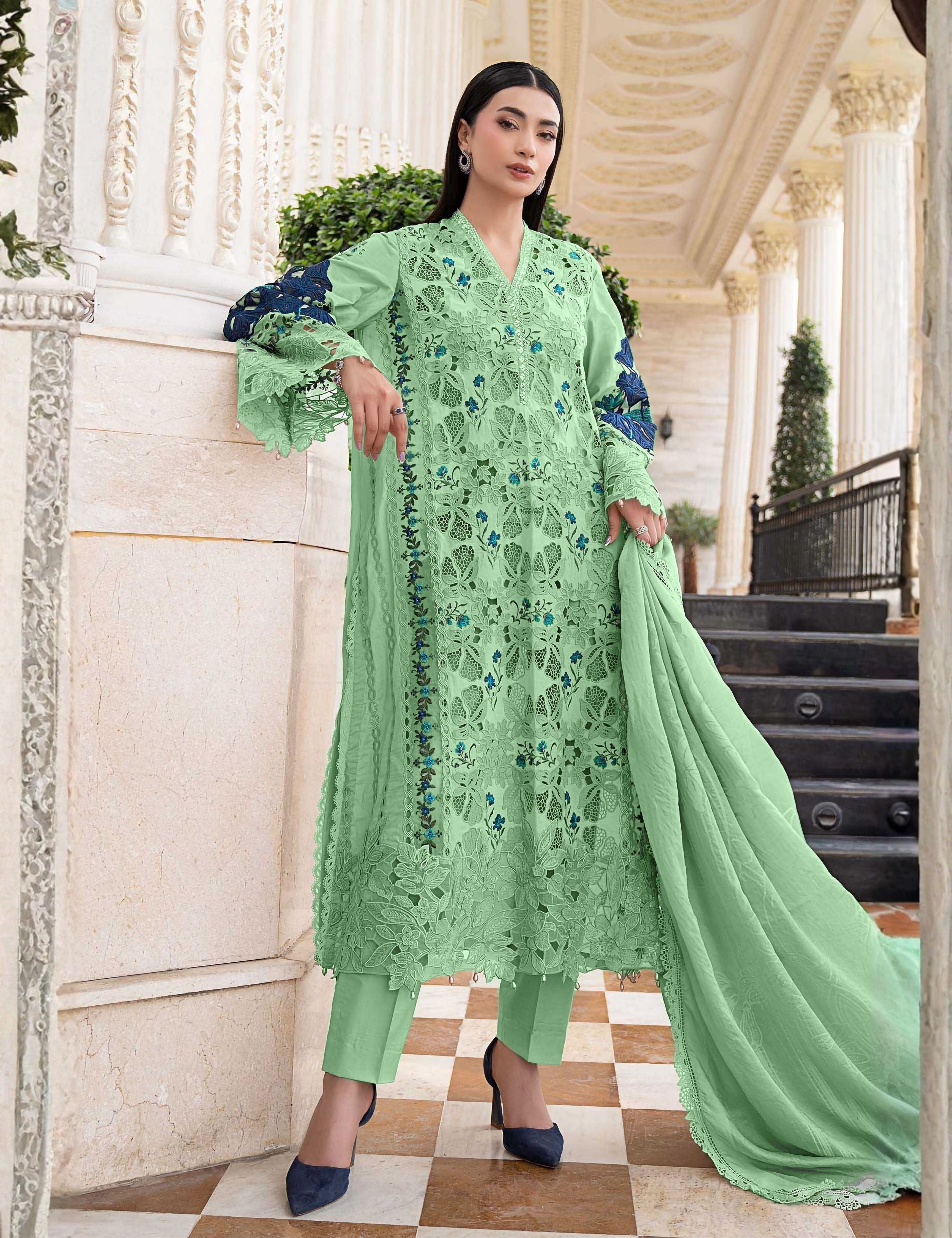 Zarmeen Emaan Premium Viscose Suit ZE-1933