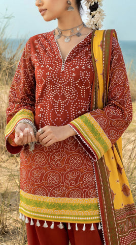 Gul Ahmed  Printed Lawn 3PC Cl-62024