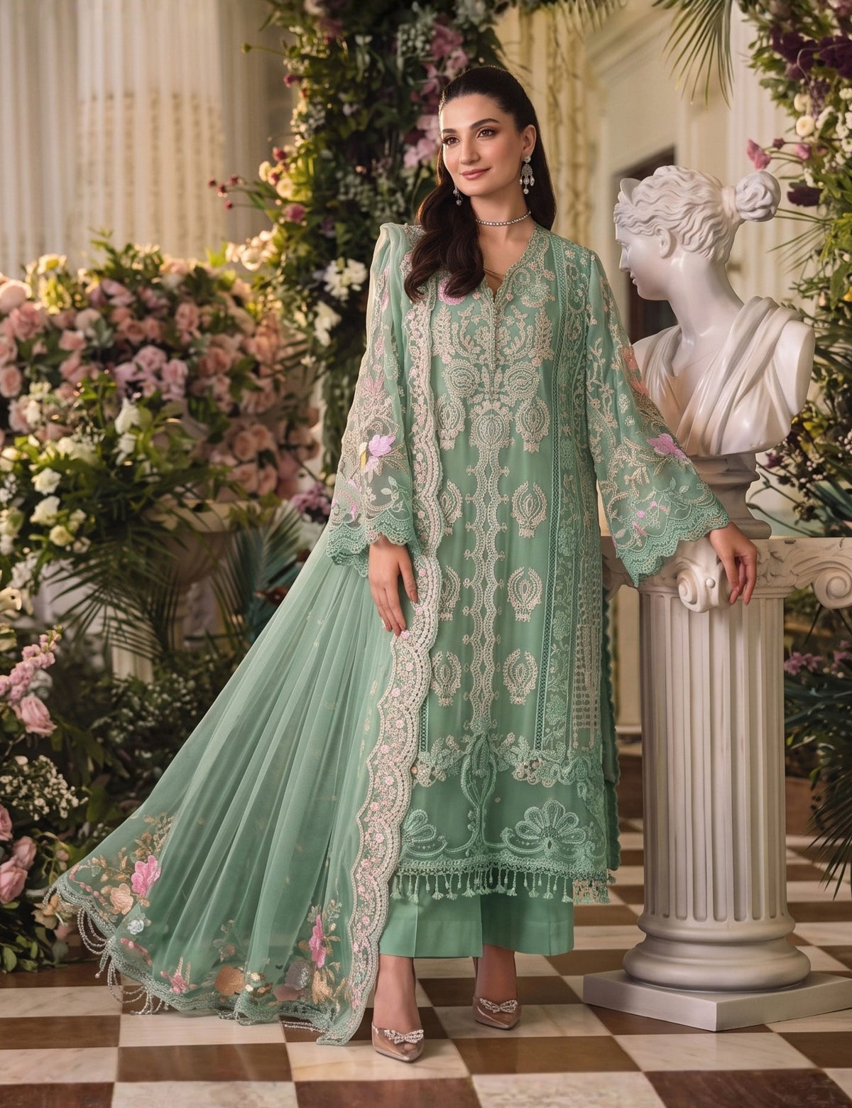 Zarmeen Emaan Premium Viscose Suit ZE-1951