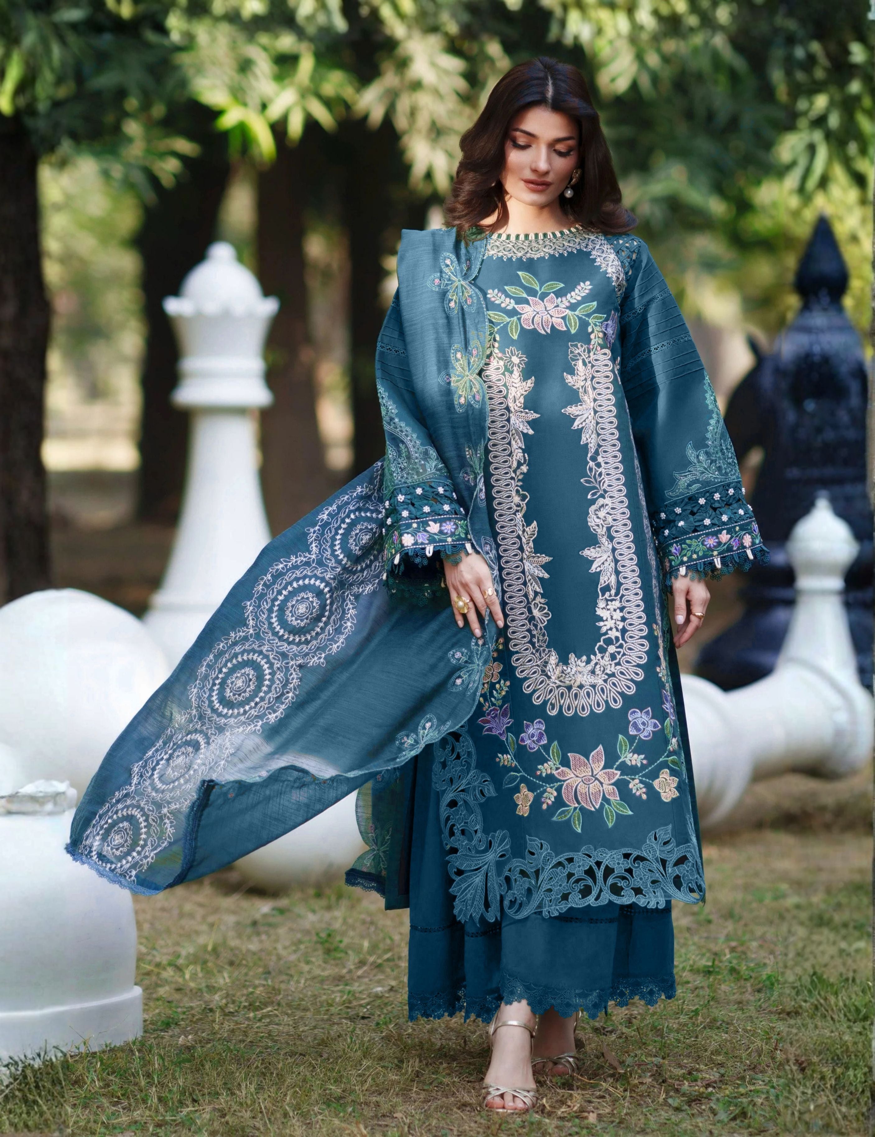 Zarmeen Emaan Premium Viscose Suit ZE-1939