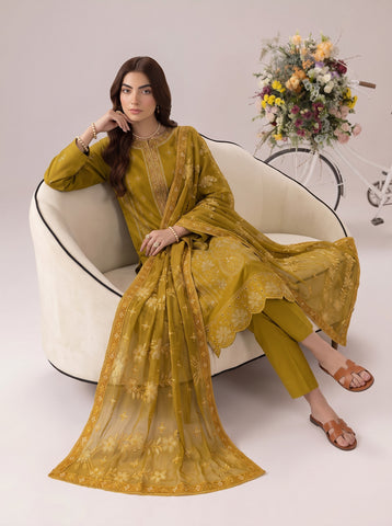 Zarmeen Emaan Premium Lawn Suit ZE-942 1