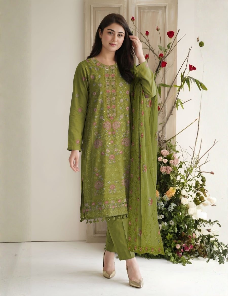 Zarmeen Emaan Premium Lawn Suit ZE-947-3